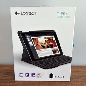 logitech type + protective case with integrated keyboard for iPad Air 2